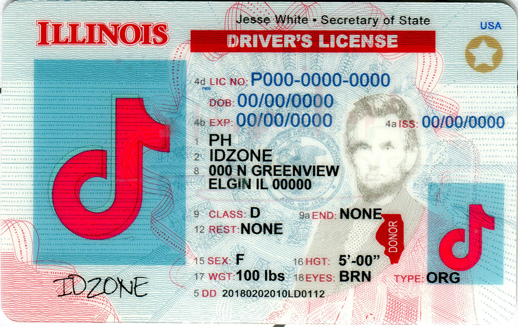 ILLINOIS-New fake id