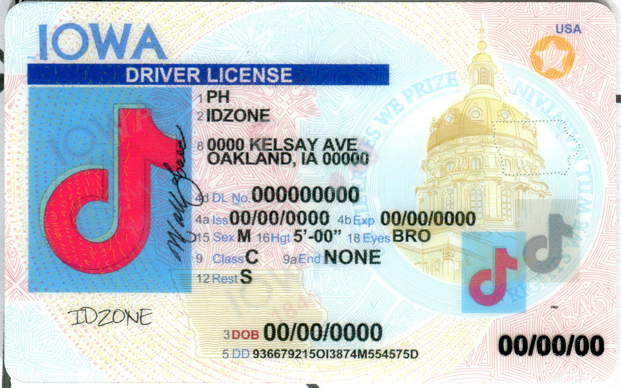 IOWA-New Scannable fake id