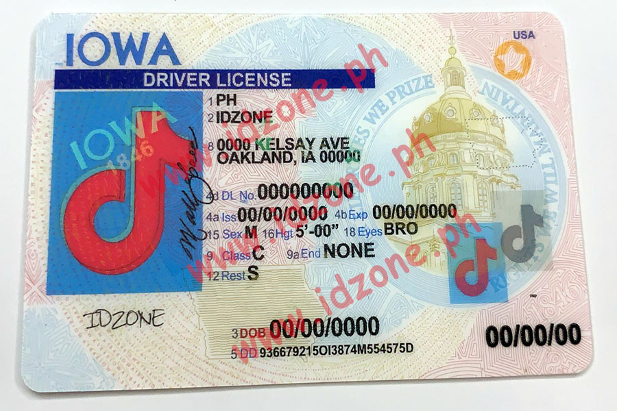 FAKE ID IOWA