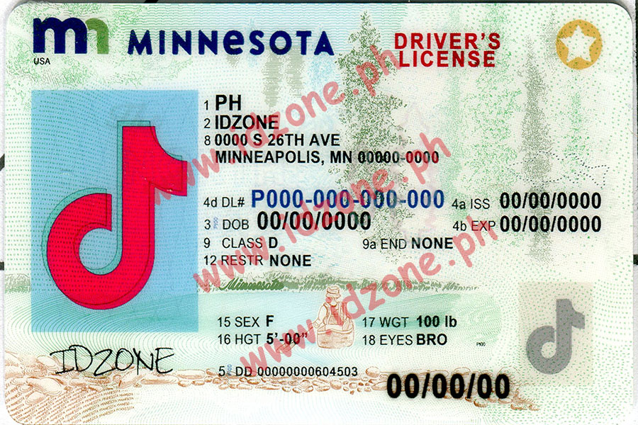 FAKE ID MINNESOTA