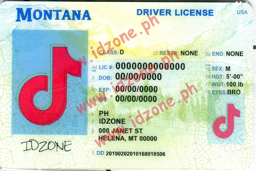 FAKE ID MONTANA