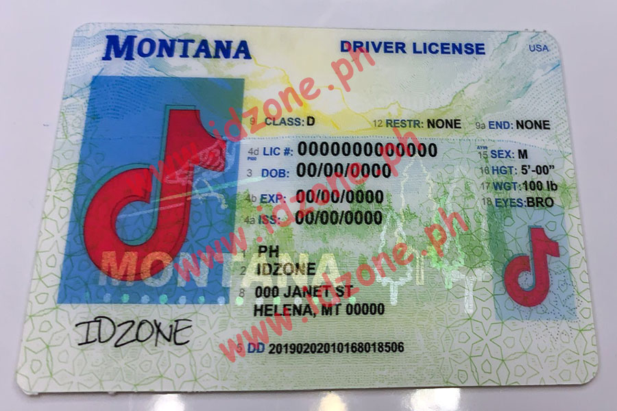 FAKE ID MONTANA