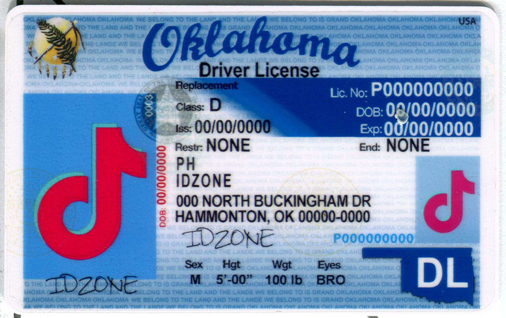 Oklahama-Old buy fake id