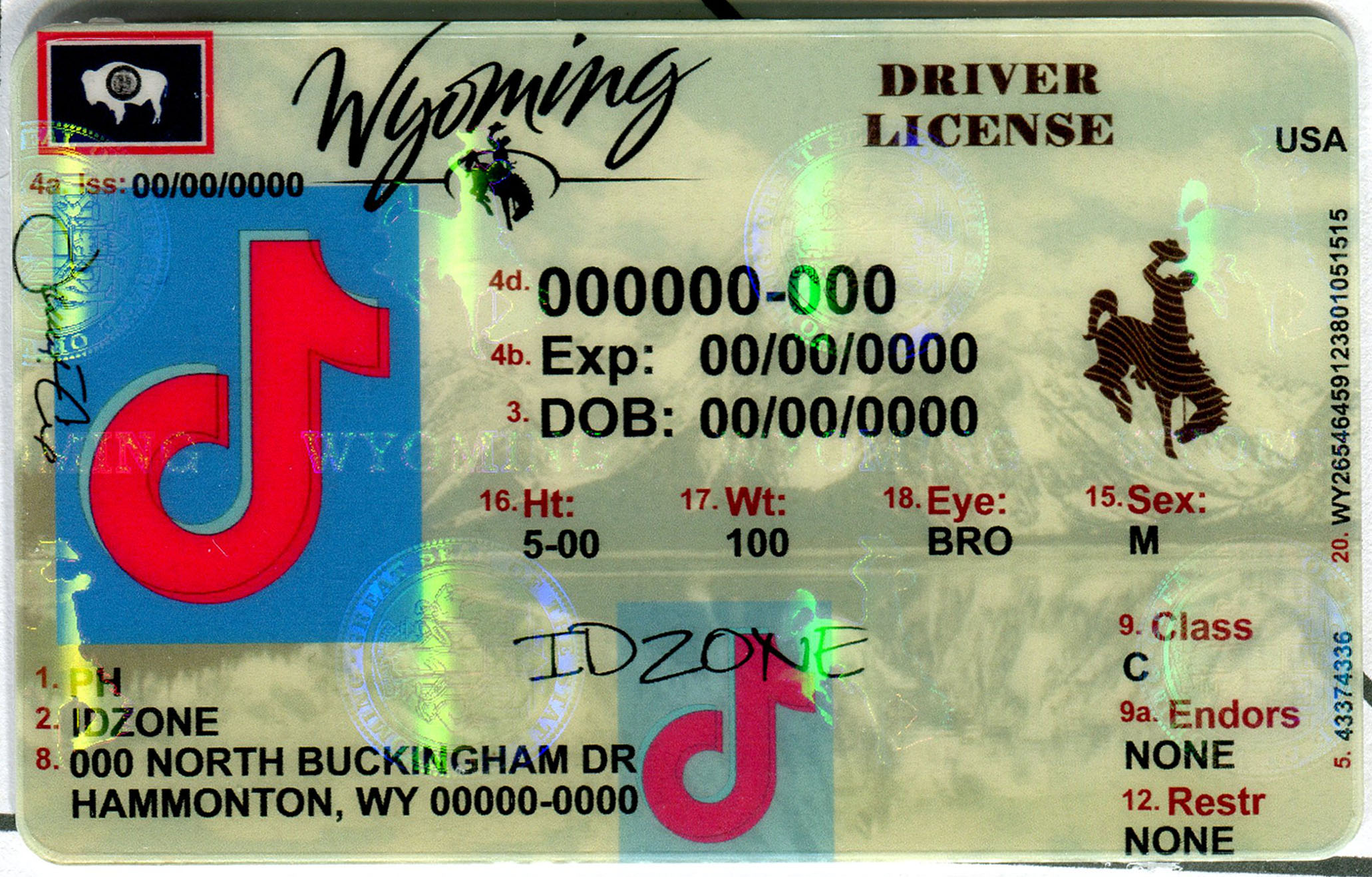 WYOMING-Old buy fake id