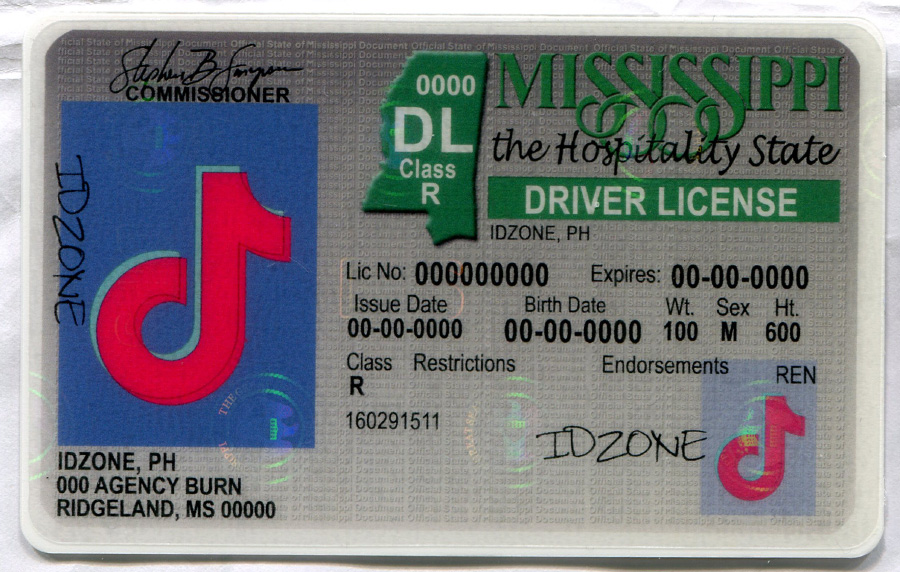 MISSISSIPPI-Old fake id