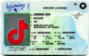 WYOMING-New fake id